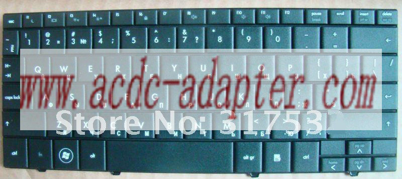 NEW HP Mini 110 CQ10 Russian Black keyboard 533551-251 535689-25 - Click Image to Close